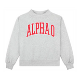 Sorority Mock Neck Crew