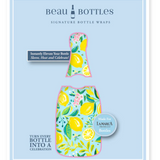 Preppy Lemons Bottle Wrap, La Marca Edition