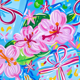 Happy Birthday Brushed Presents Bottle Wrap, Mini La Marca Edition