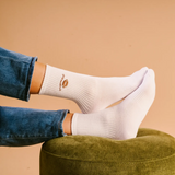 It's Gameday Crew Socks, White