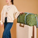 On-the-Go Quilted Weekender Bag, Everbloom Forest Green