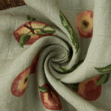 Organic Cotton Swaddle, Apple Orchard