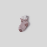 CozyChic Lite® Baby Sock Stripe Set, Dusty Rose Multi