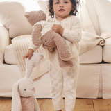 CozyChic® Bunnie Buddie with Vest, Almond/ Pink