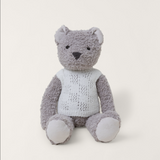 CozyChic® Bear Buddie with Vest, Taupe/ Cream