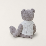 CozyChic® Bear Buddie with Vest, Taupe/ Cream