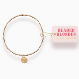 Sorority Beaded Charm Bracelet