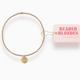 Sorority Beaded Charm Bracelet