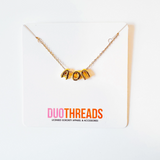 Bubble Letter Sorority Necklace