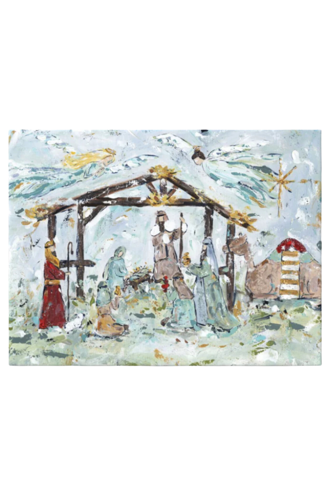 The Nativity 10x8 Canvas