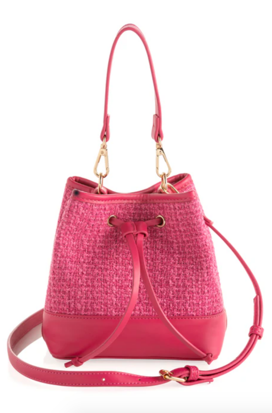 Billie Mini Bucket Bag, Pink