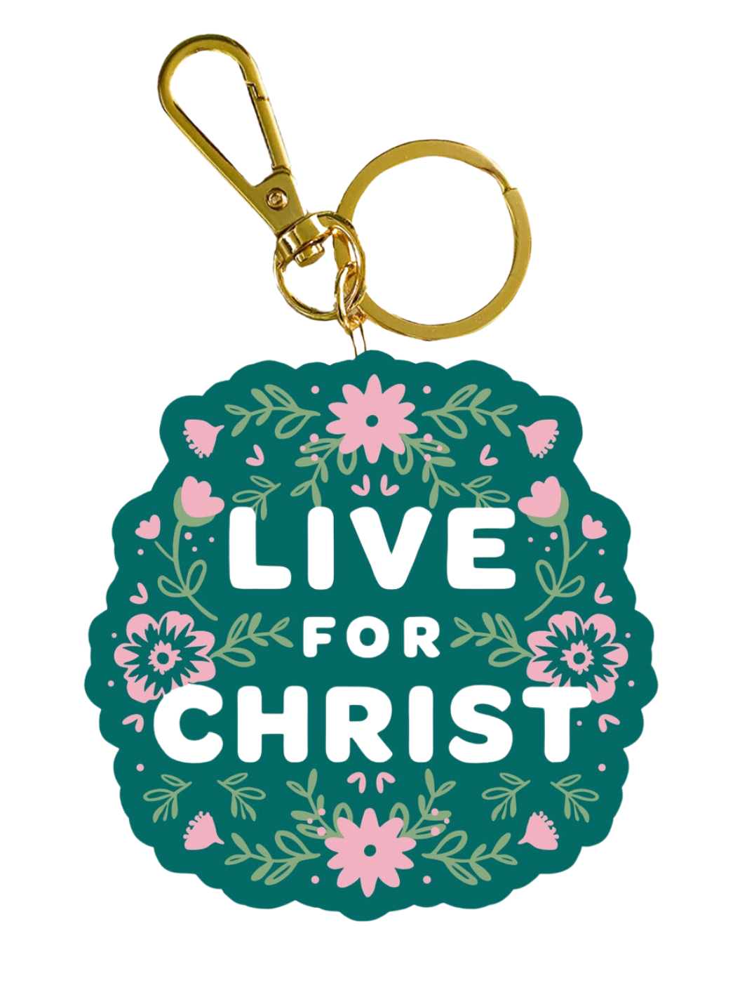 Live For Christ Acrylic Keychain