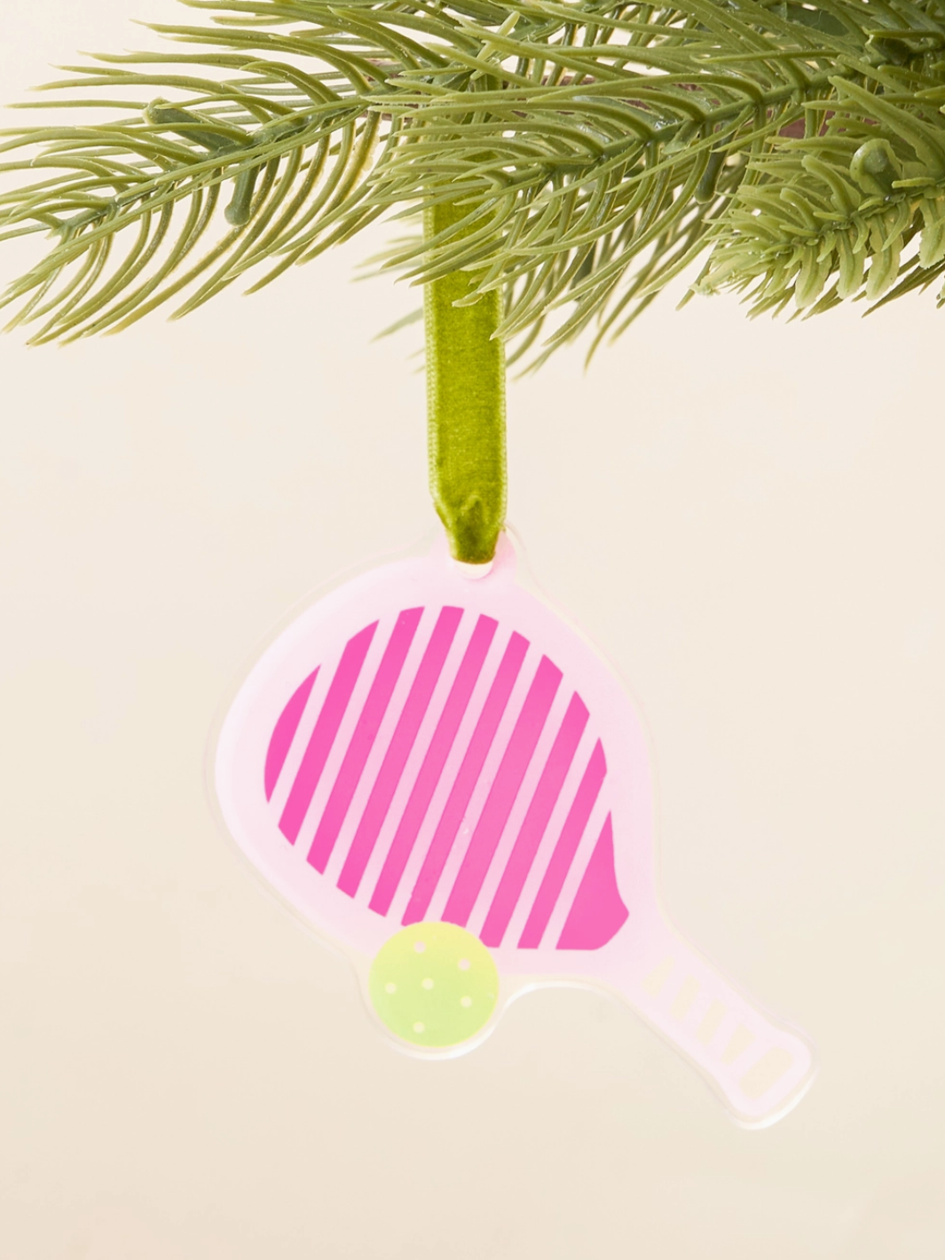 Pickleball Paddle Tree Ornament