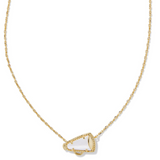 Cheer Gold Short Pendant Necklace