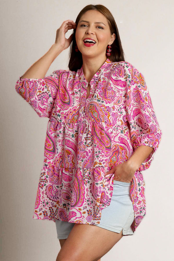 Seize The Day Paisley Top