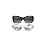 Twinkle Sunglasses, Black/White