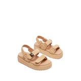 Bigmona Natural Raffia Platform Sandal