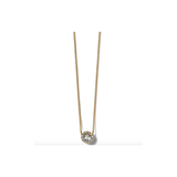 Illumina Mini Solitaire Necklace, Gold