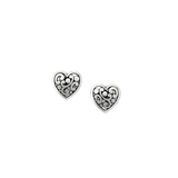 Contempo Heart Post Earrings