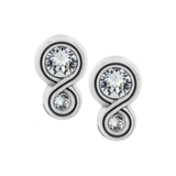 Infinity Sparkle Post Earring