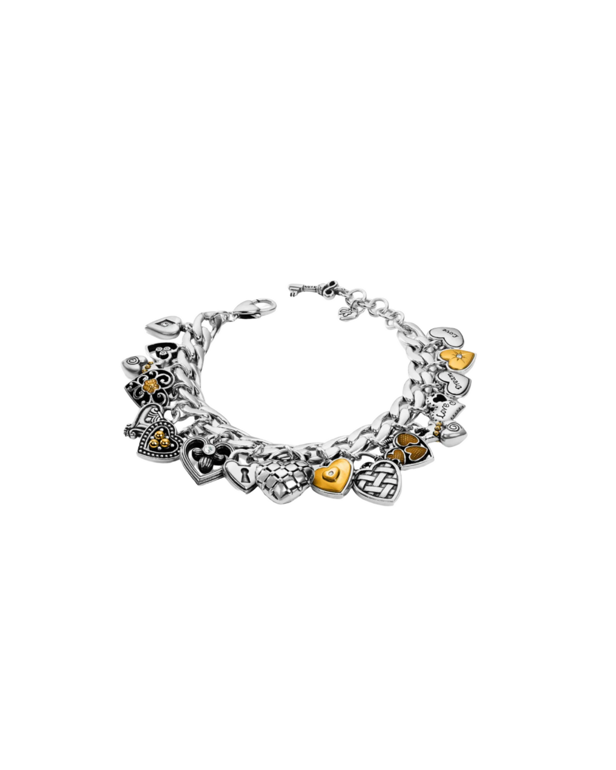 One Heart Charm Bracelet – Sabi Boutique - Main Image