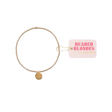 Sorority Beaded Charm Bracelet