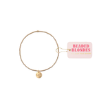 Sorority Beaded Charm Bracelet