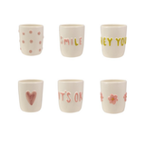 Stoneware Cup with 3D Bubble
