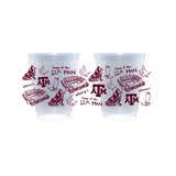 TAMU Shatterproof Cups (Set of 8)