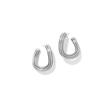 Ferrara Eterna Post Earrings, Silver