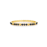 Berry Gem Petite Hinged Bangle, Blue Labradorite