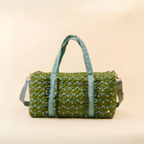 On-the-Go Quilted Weekender Bag, Everbloom Forest Green
