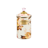 Wild Rose White Large Canister