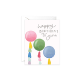 Giant Birthday Balloons Card