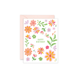 Flower Lover Happy Birthday Card