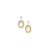 Legacy Link Earrings, Gold/Silver