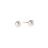 Classic 8mm Ball Stud, Pearl