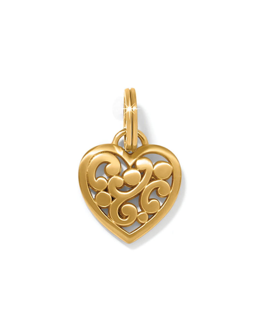 Contempo Gold Heart Charm