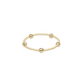 Admire Small Gold 2.5mm Bead Bracelet - Gold