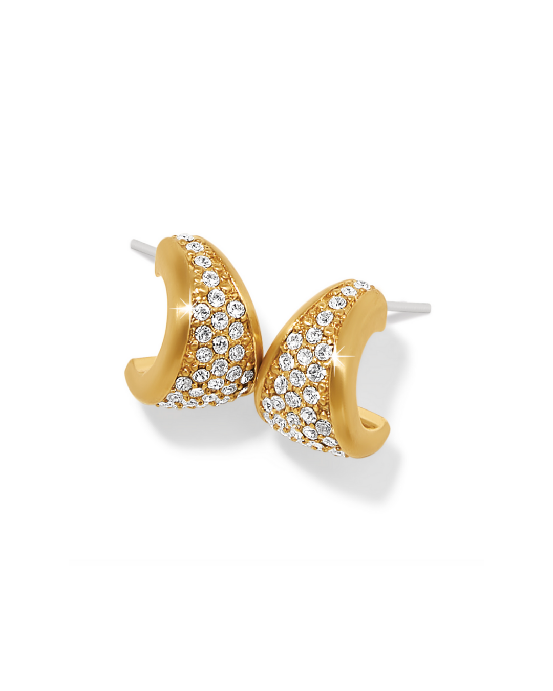 Meridian Small Hoop Earrings, Gold