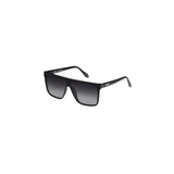 Nightfall Medium Sunglasses, Black Frame/Smoke Polarized Lens