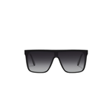 Nightfall Medium Sunglasses, Black Frame/Smoke Polarized Lens