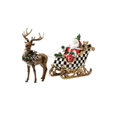 Night Before Christmas Santa & Sleigh