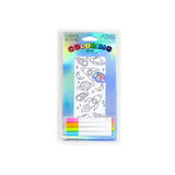 Space Adventure Coloring Socks
