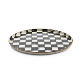 Courtly Check Round Tray
