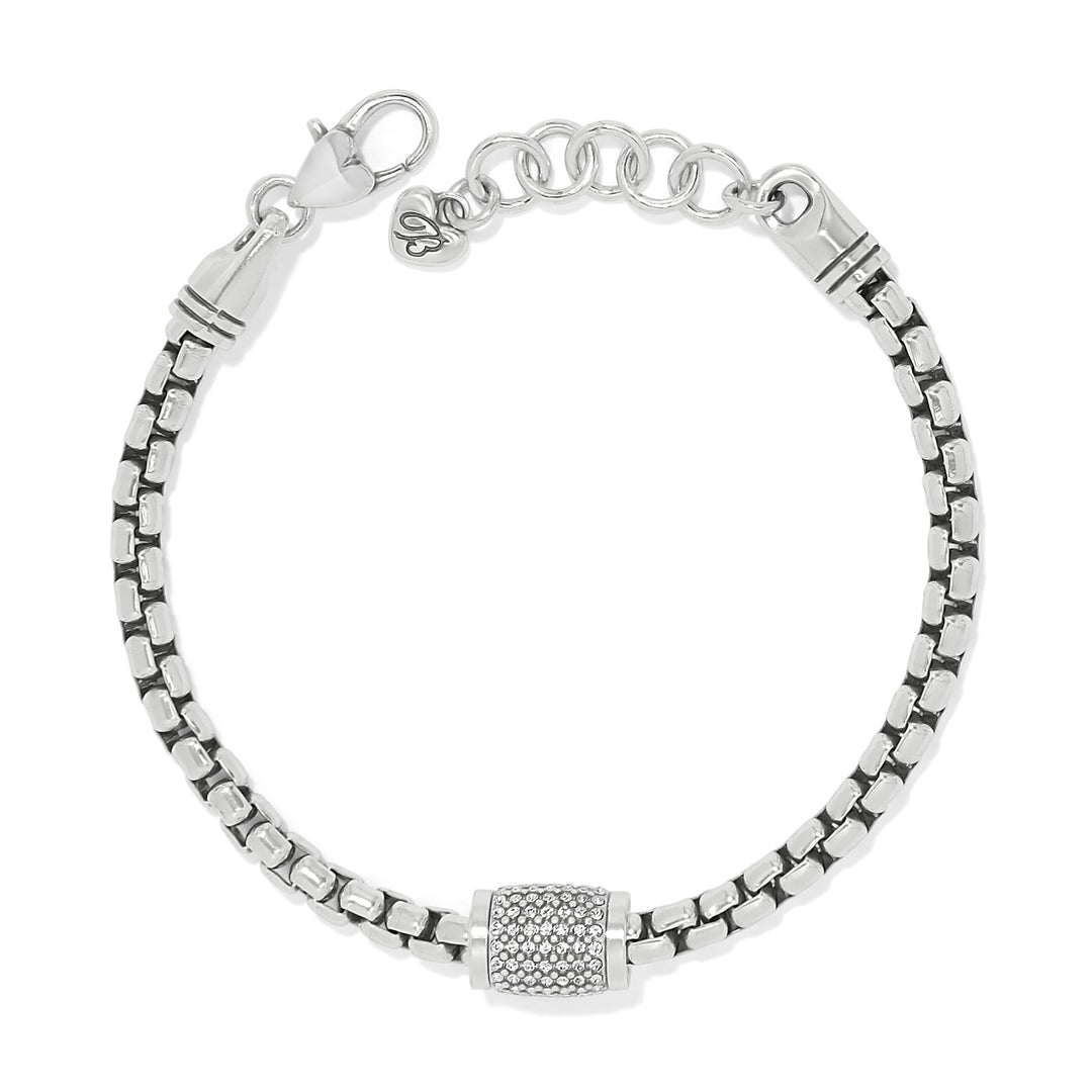 Meridian Solis Station Bracelet, Silver
