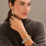 One Heart Large Charm Bracelet