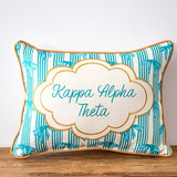 Custom Sorority Bow Pillow