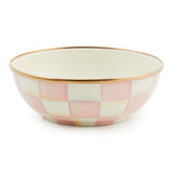 Rosy Check Enamel Everyday Bowl