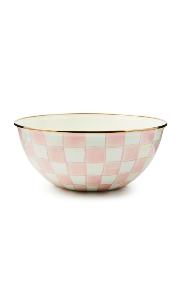 Rosy Check Large Everyday Bowl